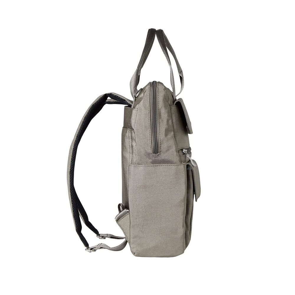 Baggallini Modern Everywhere Laptop Backpack Handbags sterling shimmer