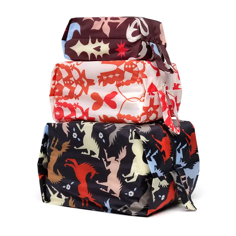Baggu 3D Zip Set Accessories Western Cut-Outs