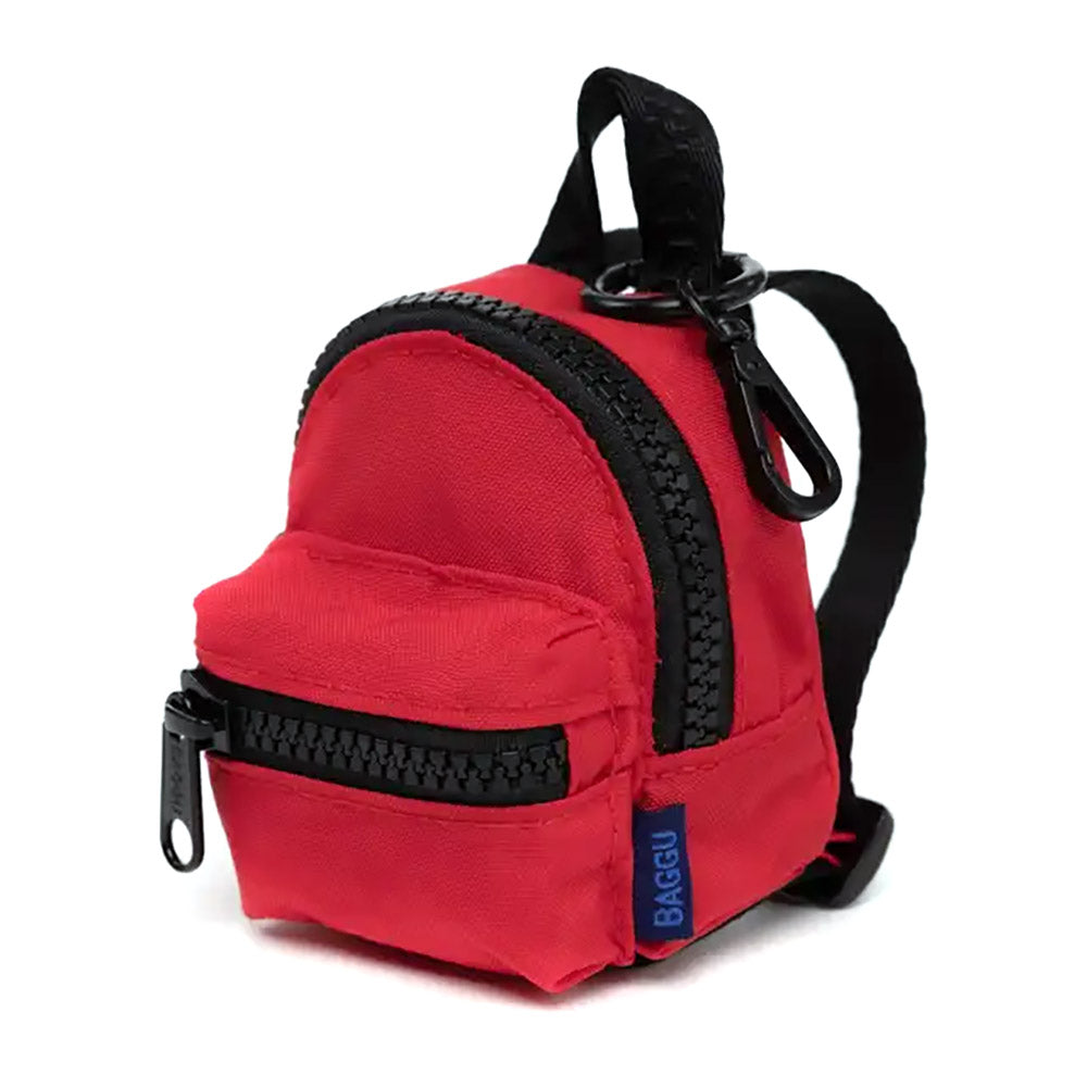 Baggu Backpack Charm Accessories Candy Apple Red