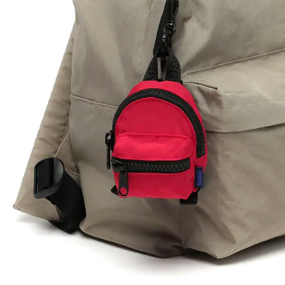 Baggu Backpack Charm Accessories Candy Apple Red