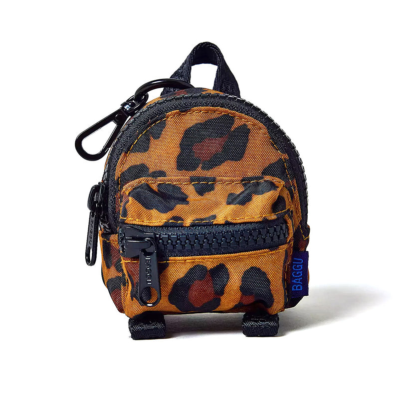 Baggu Backpack Charm Accessories Leopard