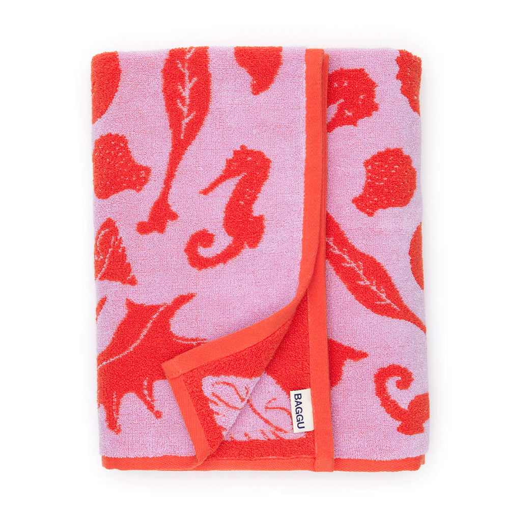Baggu Bath Towel Accessories Sea Shells