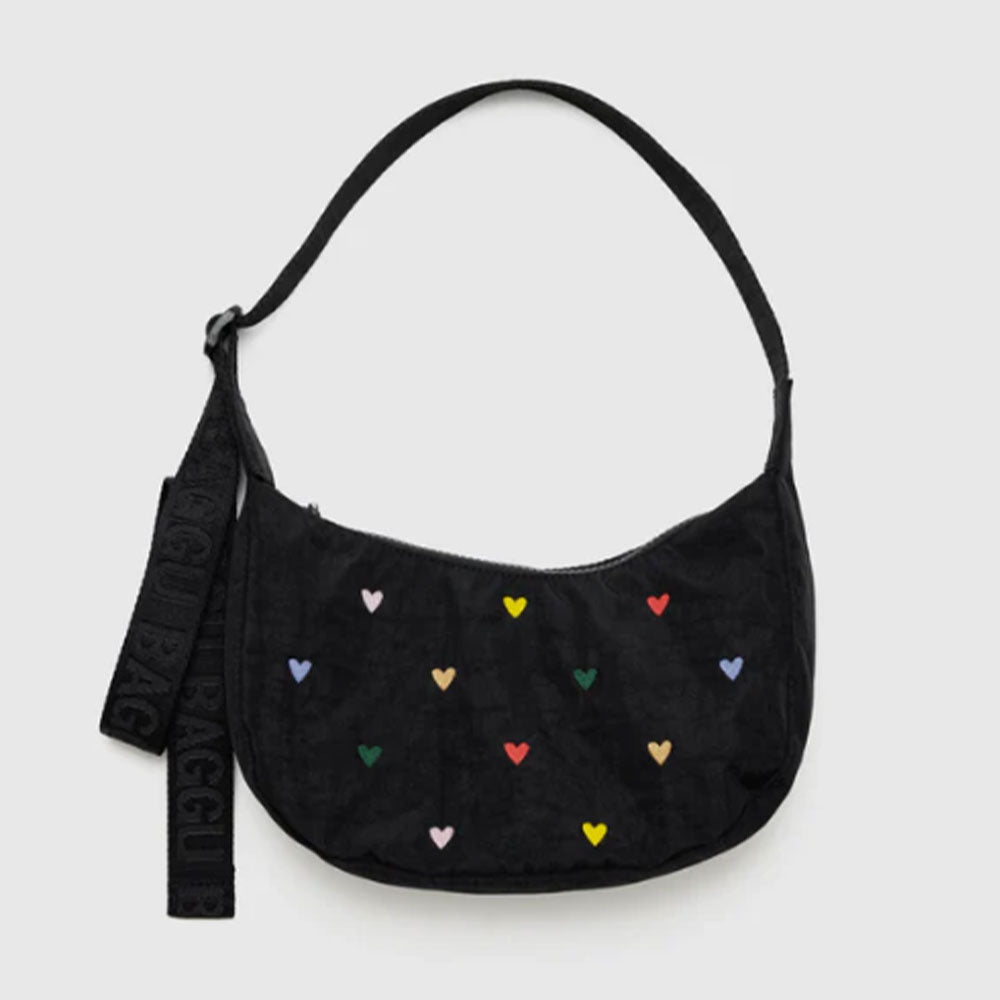Baggu Small Crescent Hearts Handbags 