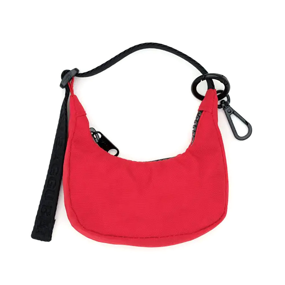 Baggu Crescent Bag Charm Accessories Candy Apple Red