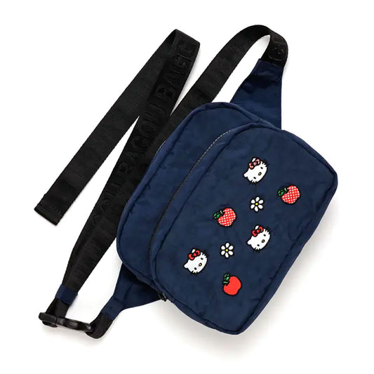Baggu Fanny Pack - Embroidered Hello Kitty Handbags