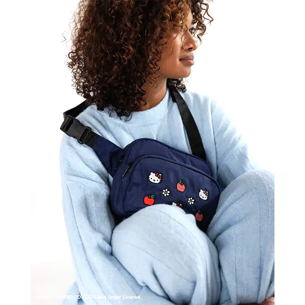 Baggu Fanny Pack - Embroidered Hello Kitty Handbags