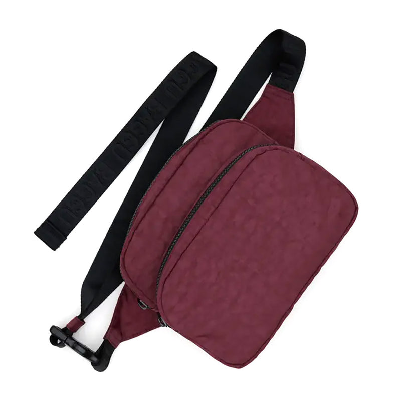 Baggu Fanny Pack Handbags Mahogany