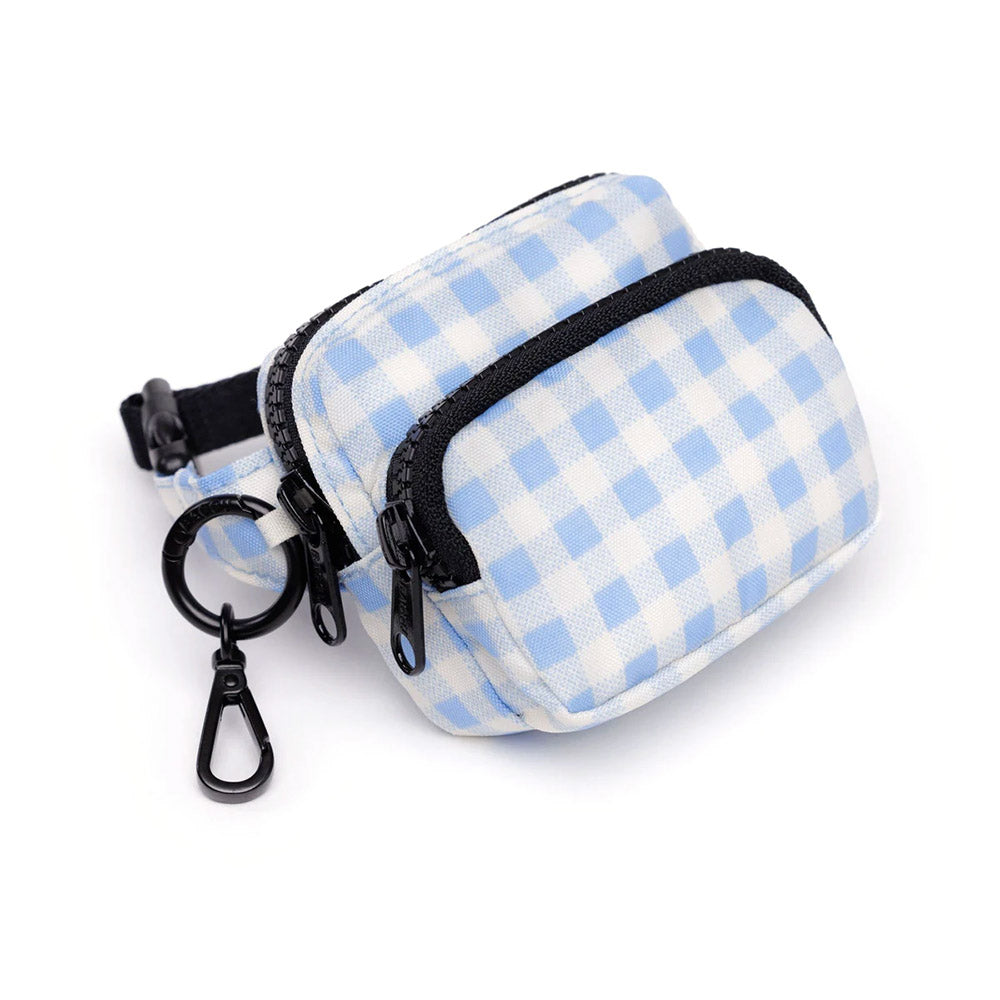 Baggu Fanny Pack Charm Accessories Light Blue Gingham