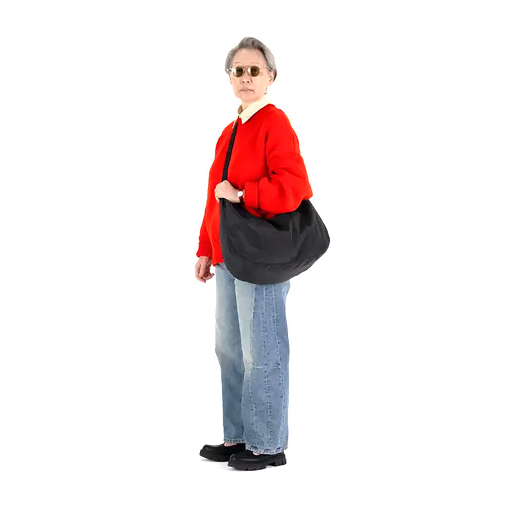 Baggu Large Nylon Crescent Bag Handbags Black