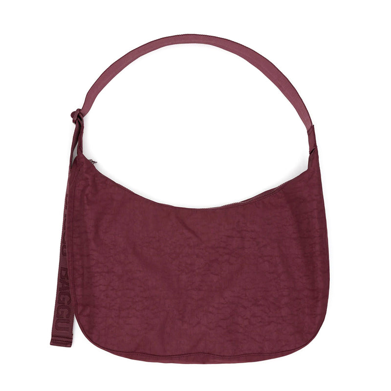 Baggu Large Nylon Crescent Bag Handbags Mahogany