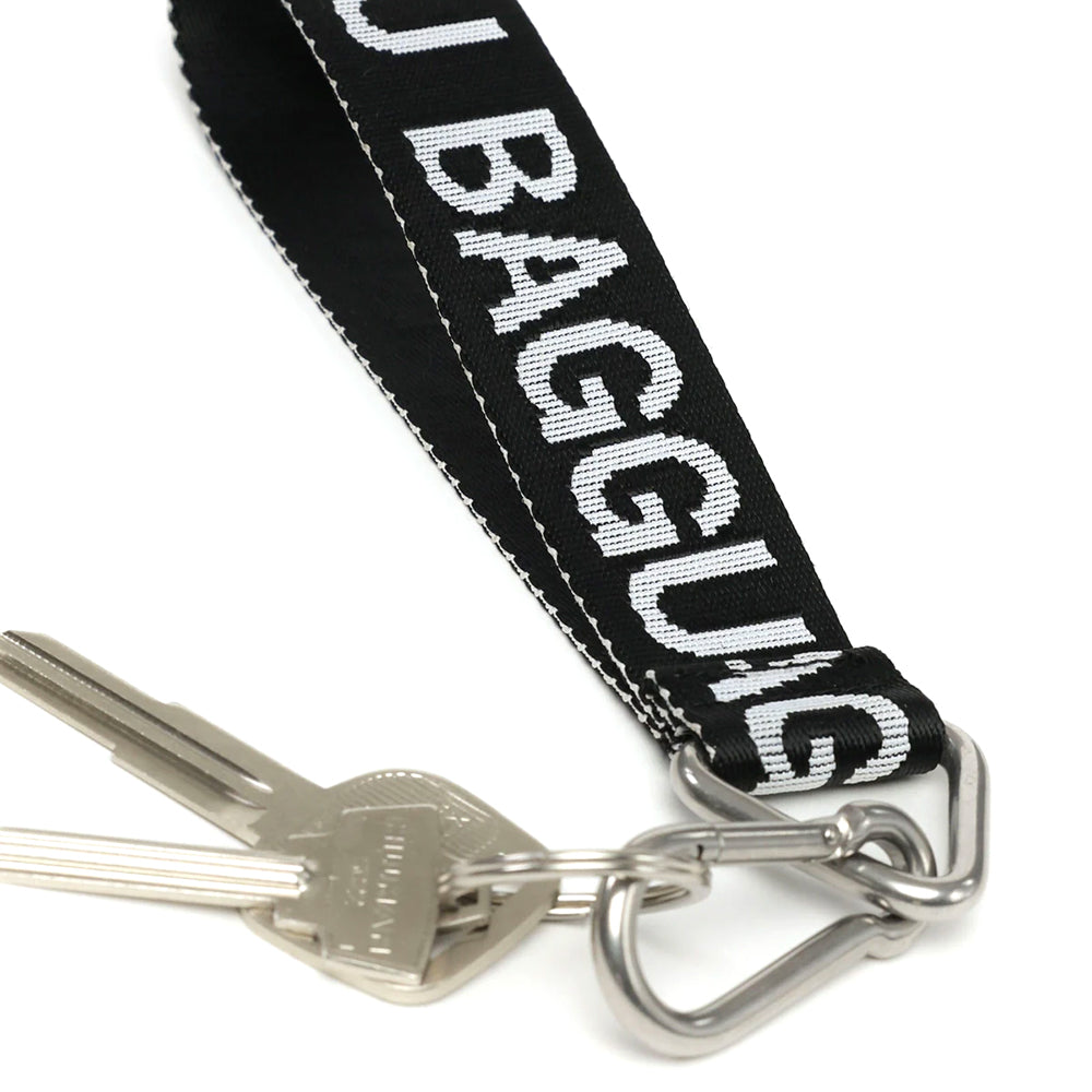 Baggu Logo Key Chain Accessories Black & White