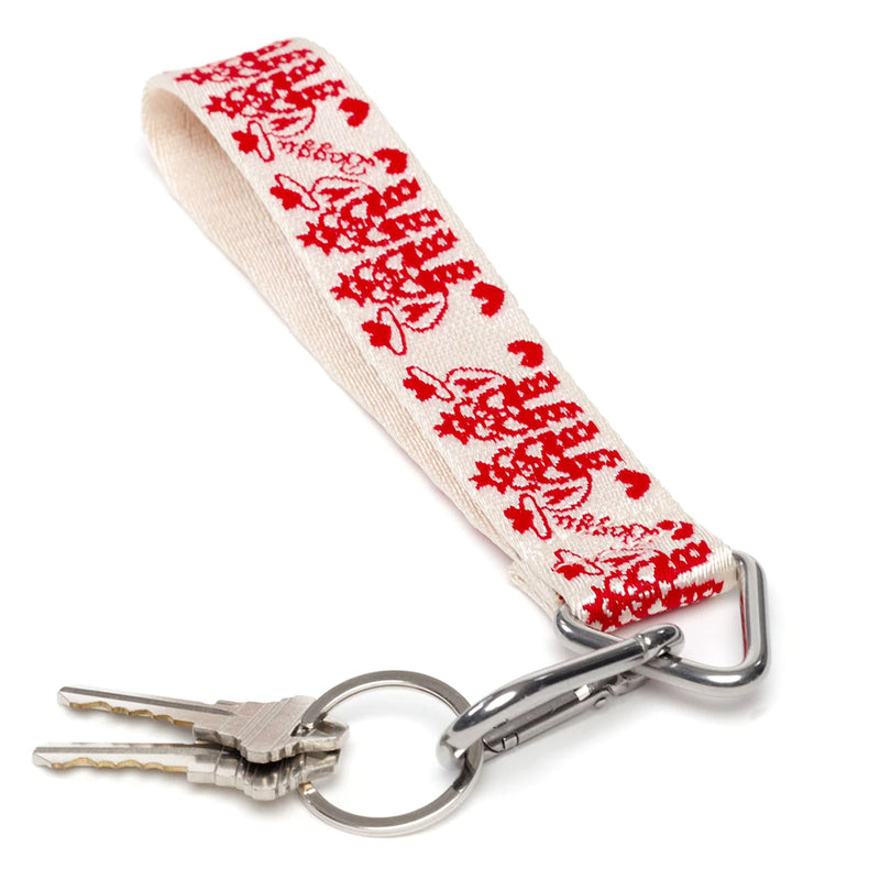 Baggu Logo Study Woven Key Chain Clip | Simons Shoes