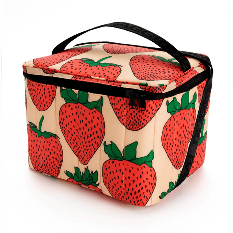 Baggu Puffy Cooler Bag Accessories Strawberry