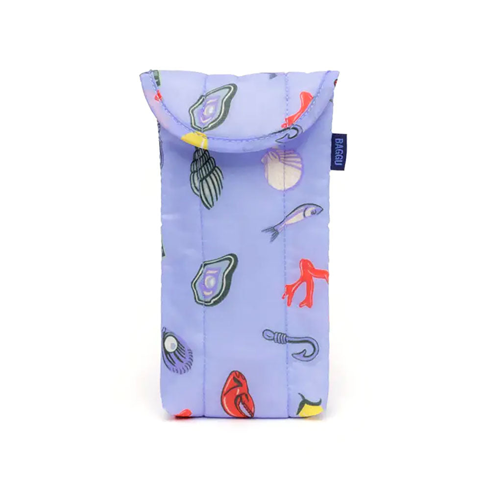 Baggu Puffy Glasses Sleeve Handbags Sea Creature