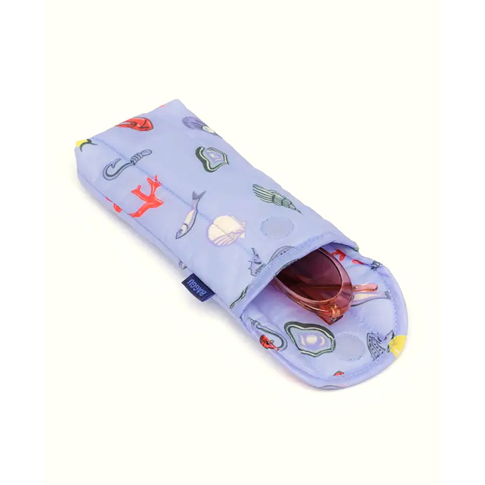 Baggu Puffy Glasses Sleeve Handbags Sea Creature