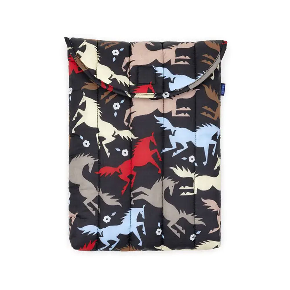 Baggu Puffy Laptop Sleeve 13" Accessories Horse Cut-Outs
