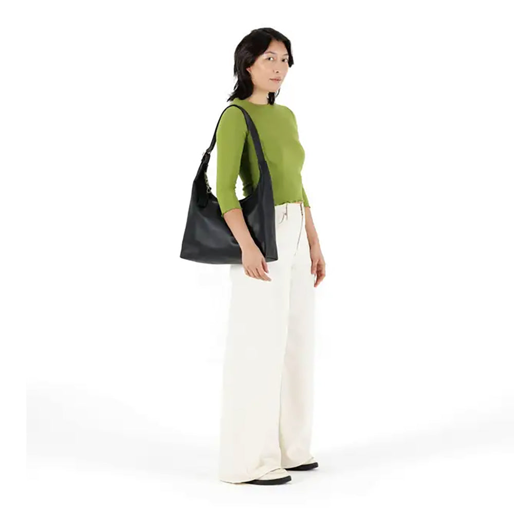 Baggu Medium Recycled Leather Crescent Bag Handbags