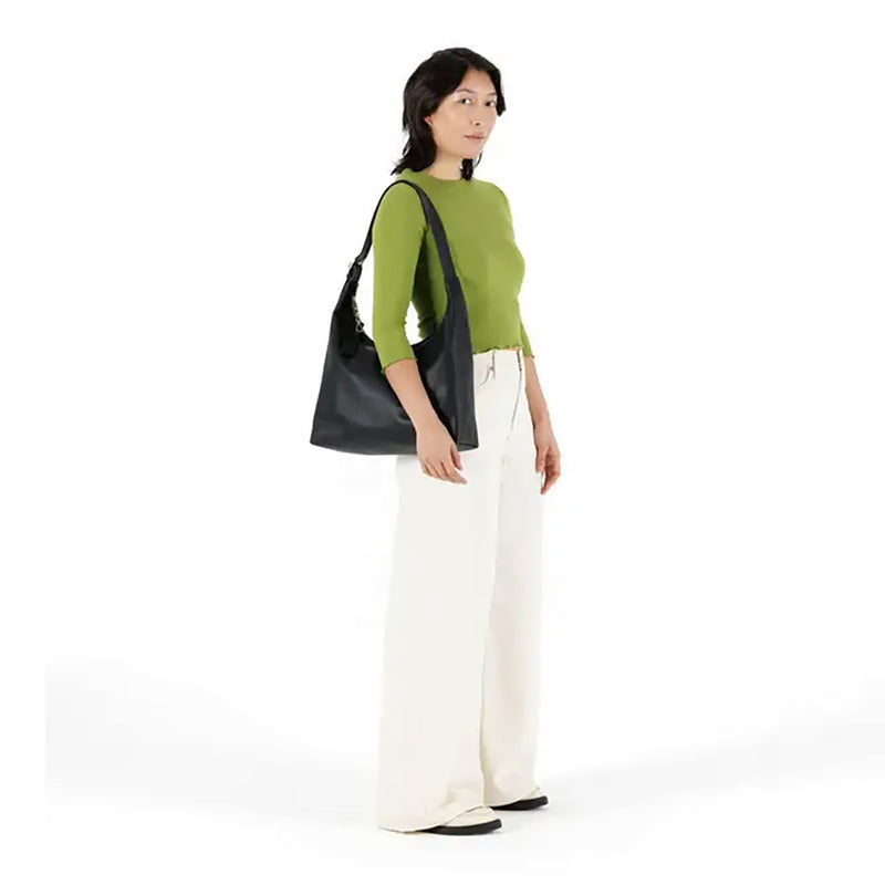 Baggu Medium Recycled Leather Crescent Bag Handbags
