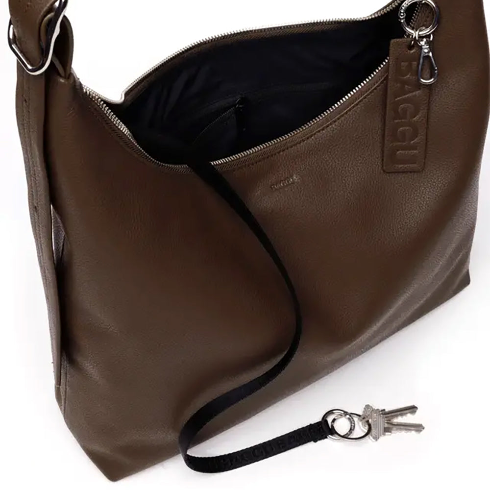 Baggu Medium Recycled Leather Crescent Bag Handbags