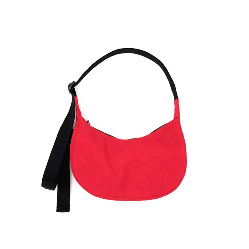 【BAGGU】春の新色追加☆ Small Nylon Crescent Bag long strap Amazon.com: BAGGU Small Nylon Crescent Bag - Azalea Pink