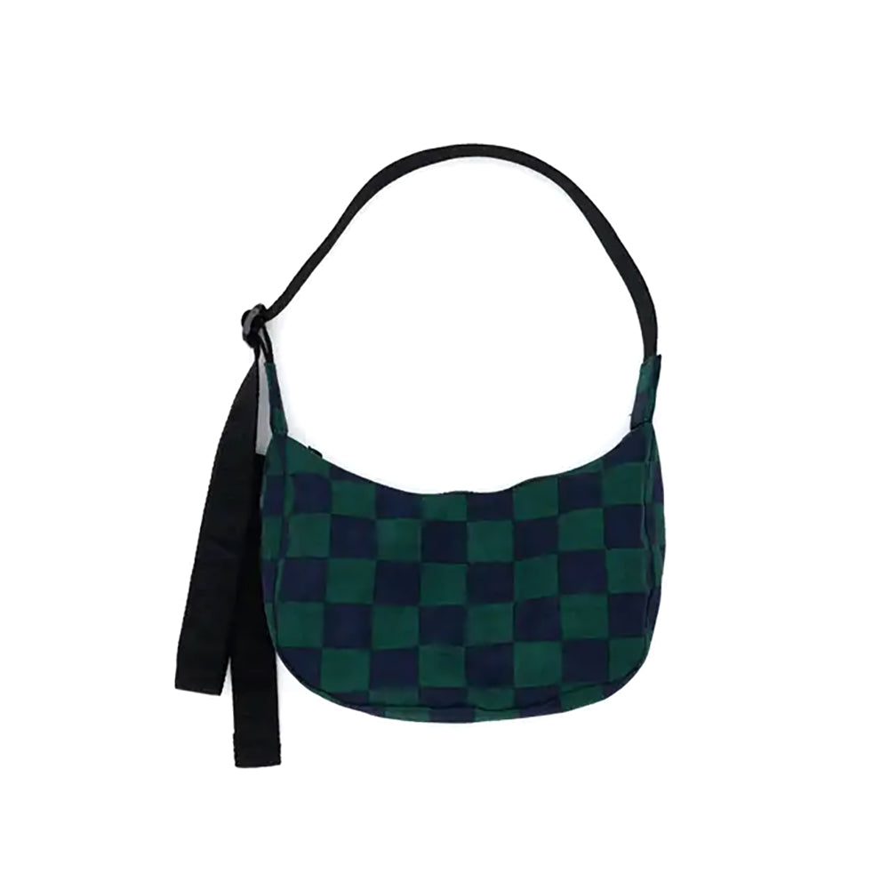 Navy Green Check