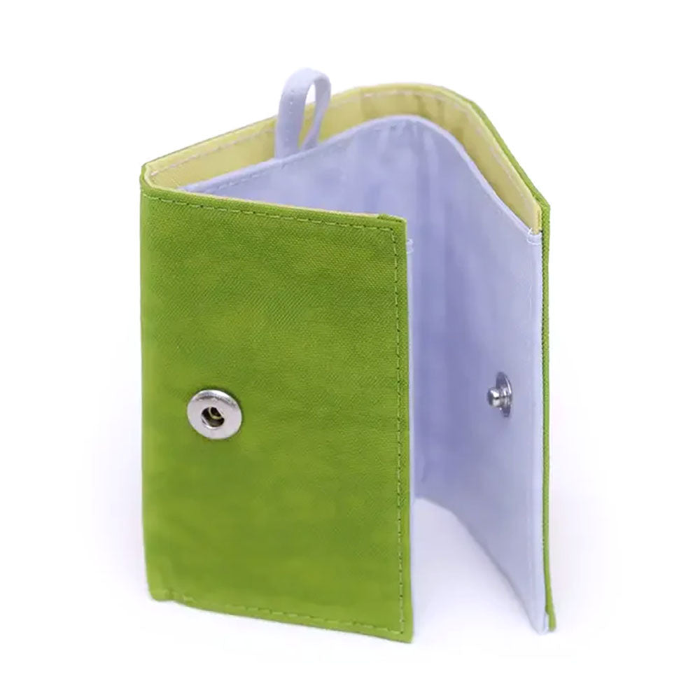 Baggu Snap Wallet Handbags Green Juice