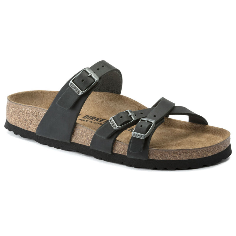 Birkenstock Franca Sandal Regular Womens Shoes Black