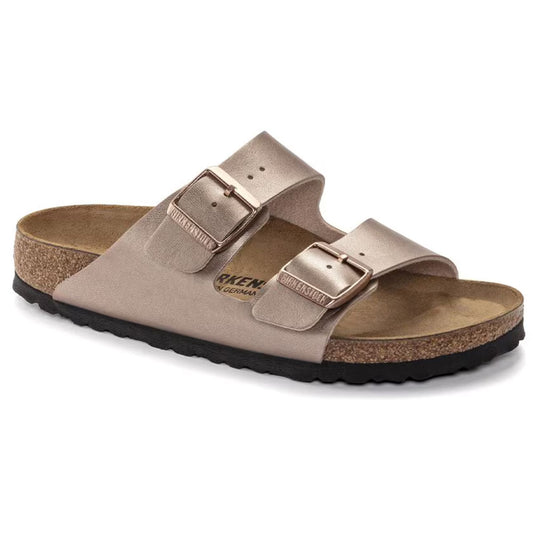 Birkenstock Arizona Copper Birko-Flor Womens Shoes Copper