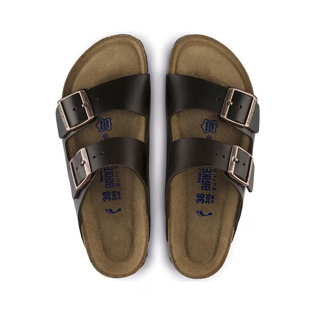 Birkenstock Arizona Soft Regular Unisex Oiled Leather Womens Shoes