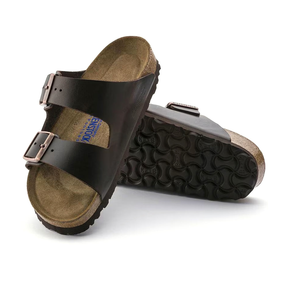 Birkenstock Arizona Soft Regular Unisex Oiled Leather Womens Shoes
