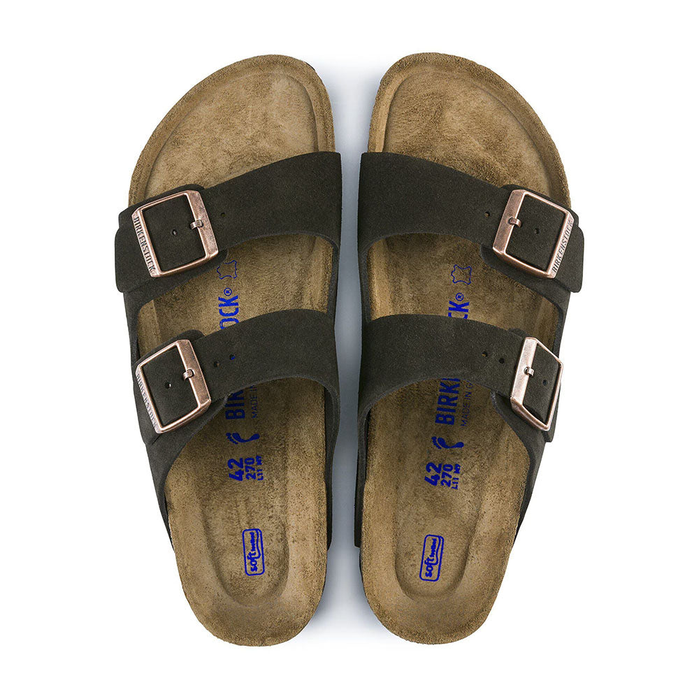 Birkenstock Arizona Soft Footbed Suede Womens Shoes