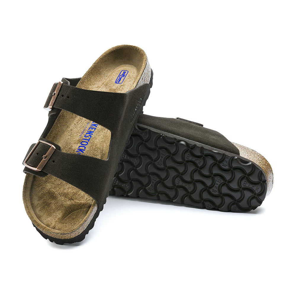 Birkenstock Arizona Soft Footbed Suede Womens Shoes