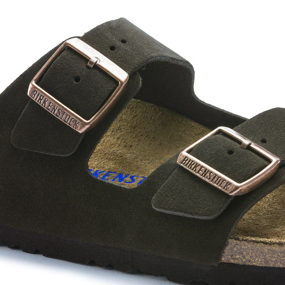 Birkenstock Arizona Soft Footbed Suede Womens Shoes