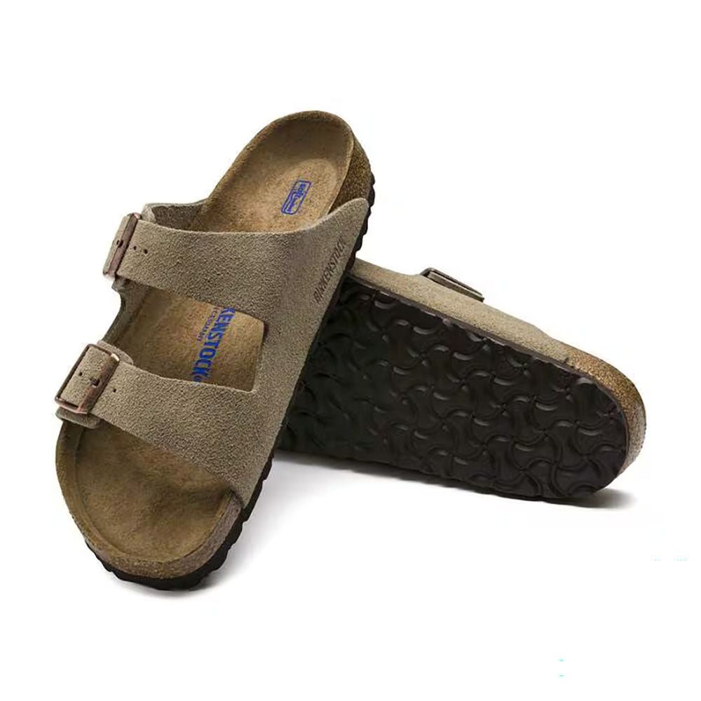 Birkenstock Arizona Soft Footbed Suede Womens Shoes
