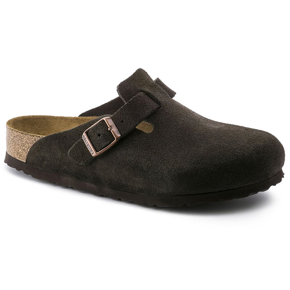 Birkenstock Unisex Boston Soft Suede EVA Sole Clog | Simons Shoes