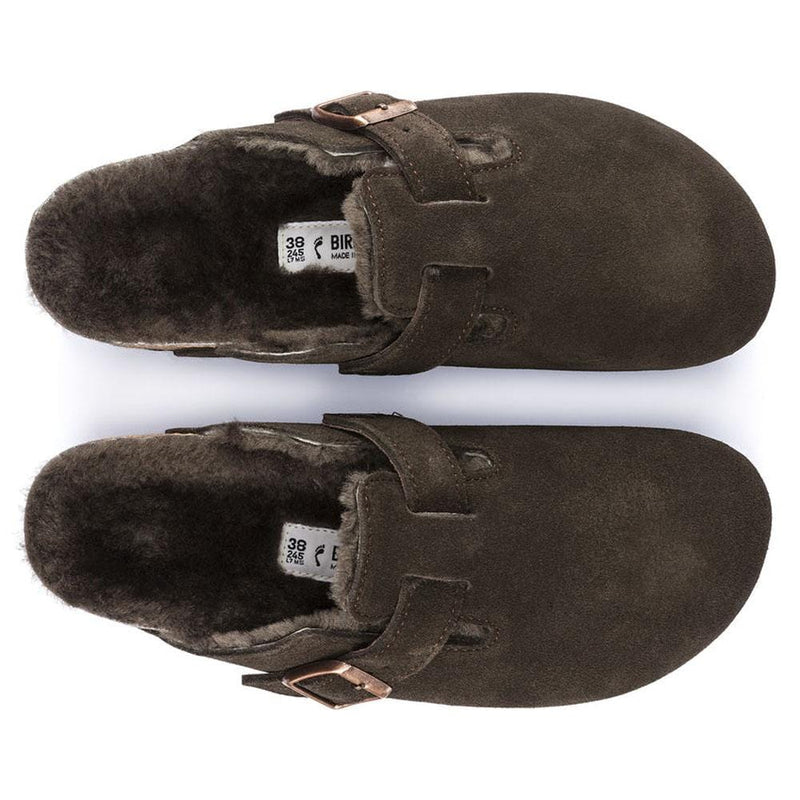 Birkenstock Boston Shearling Clog Womens Shoes 