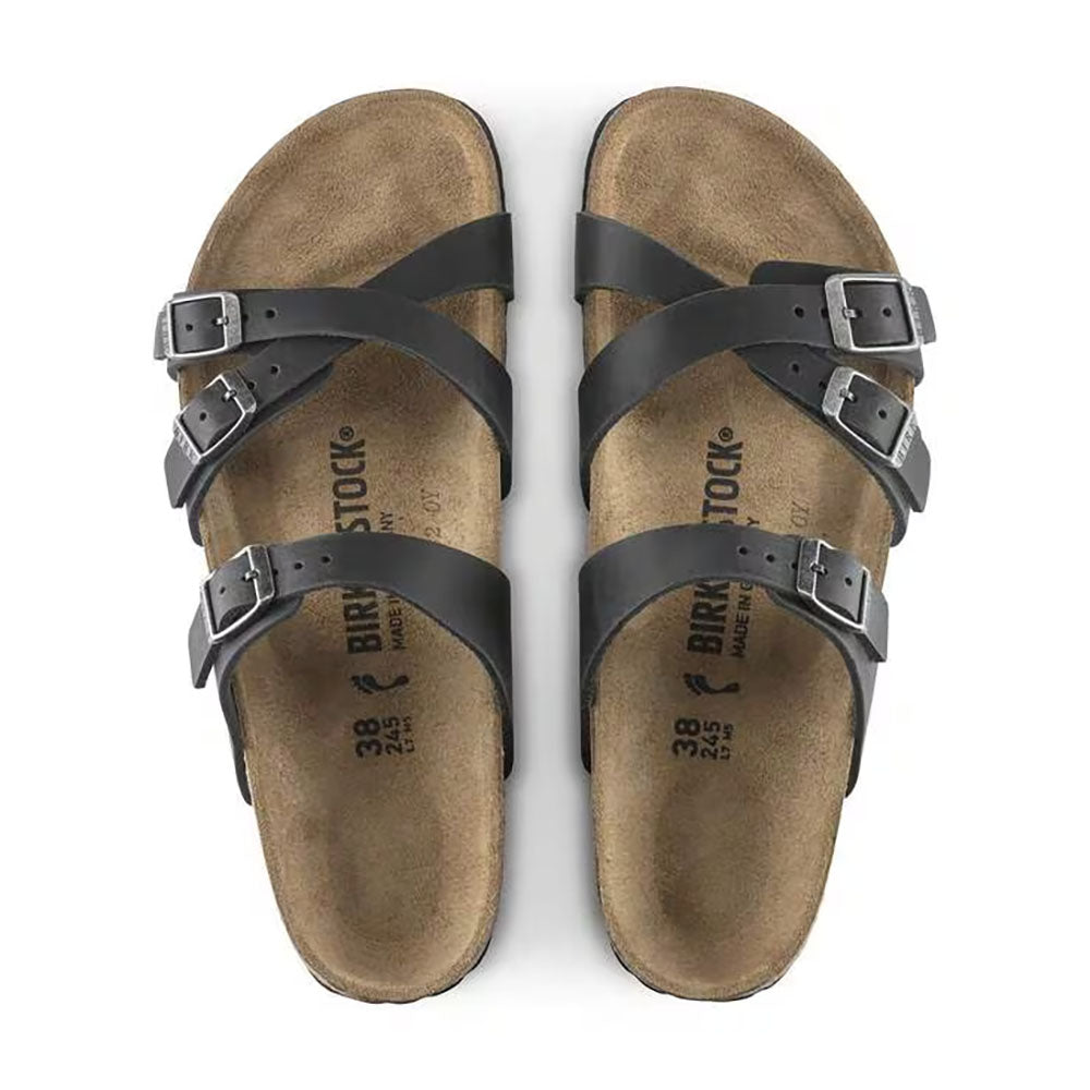Birkenstock Franca Oiled Leather Womens Shoes