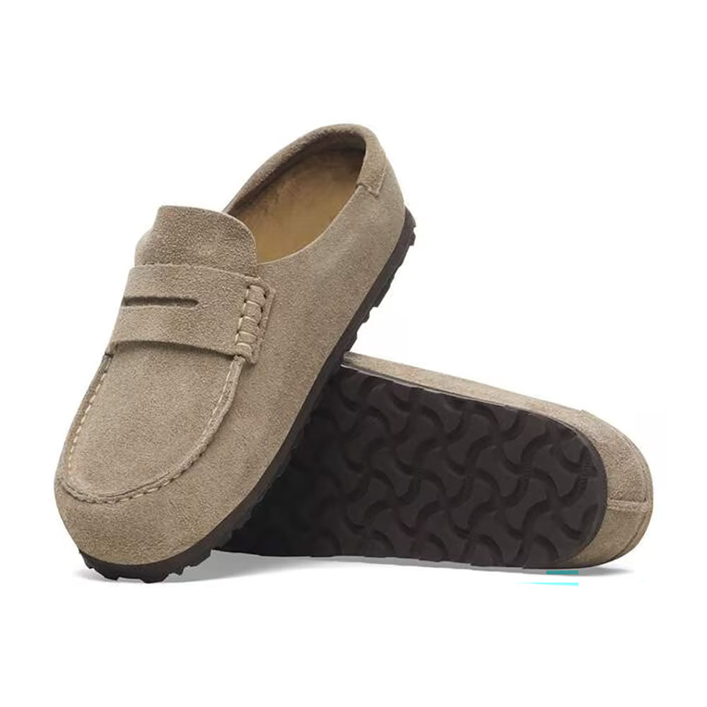 Birkenstock Naples Wrapped Suede Womens Shoes