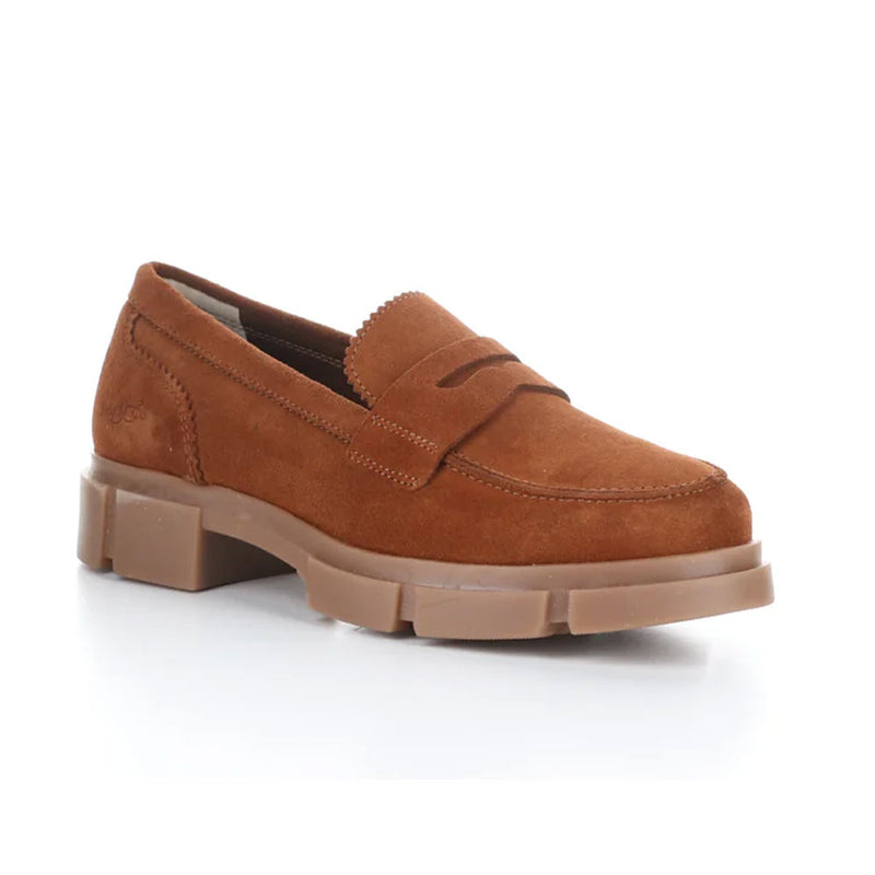 Bos & Co Lawn Loafer Womens Shoes RUST