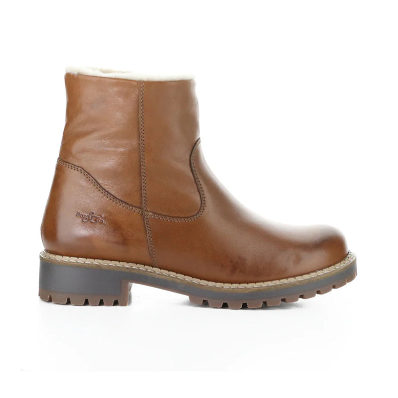 Bos & Co Calib Womens Waterproof Suede Cropped Bootie | Simons Shoes