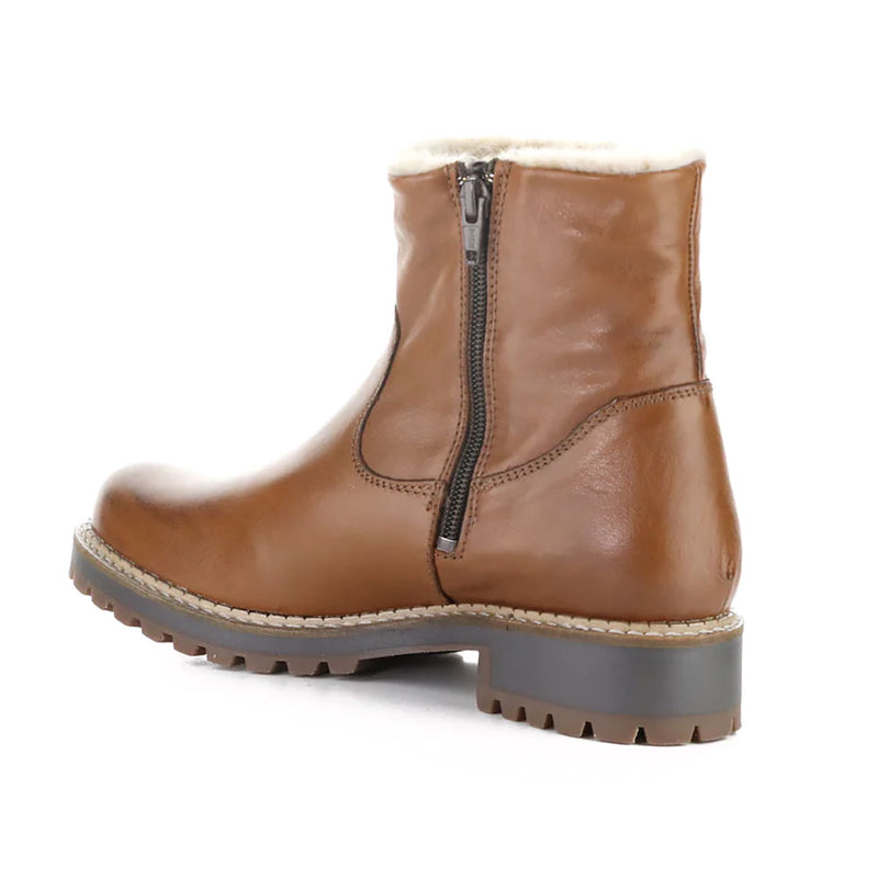 Bos & Co Calib Womens Waterproof Suede Cropped Bootie | Simons Shoes