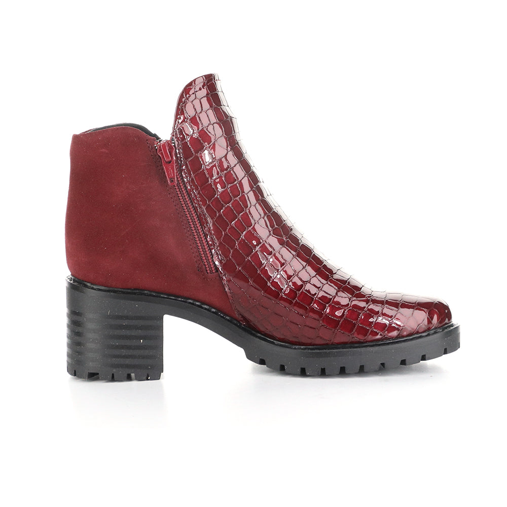 Bos & Co Inara Womens Shoes Red/Sangria