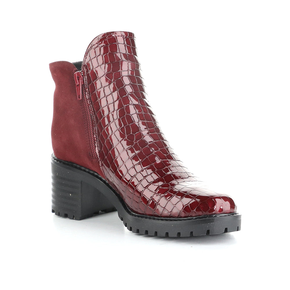 Bos & Co Inara Womens Shoes Red/Sangria