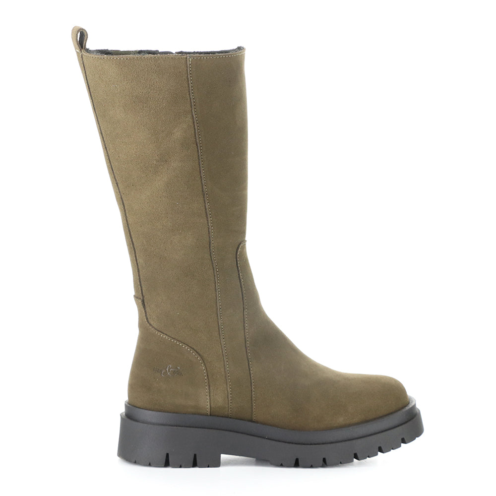 Bos & Co Marie Womens Shoes Olive