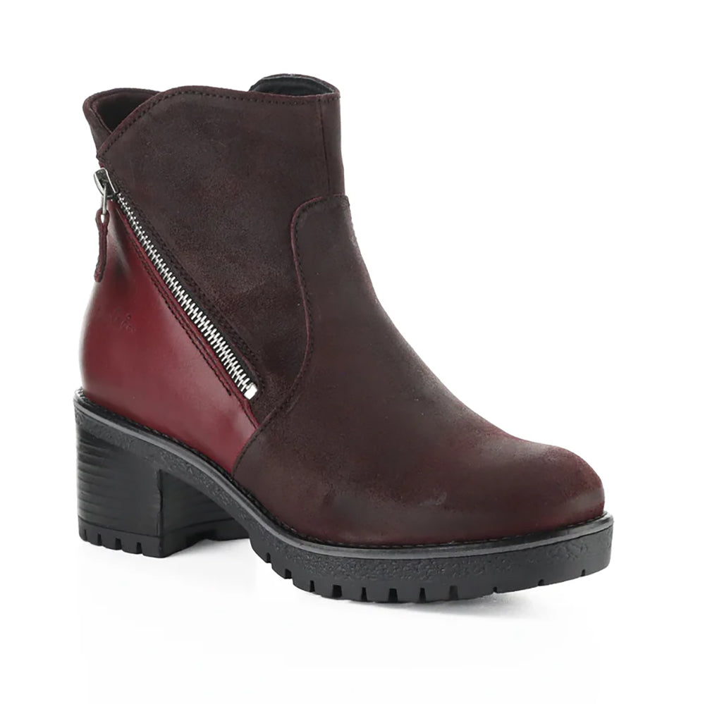 Bos & Co Mora Boot Womens Shoes Wine/Merlot Pampa/Avanza