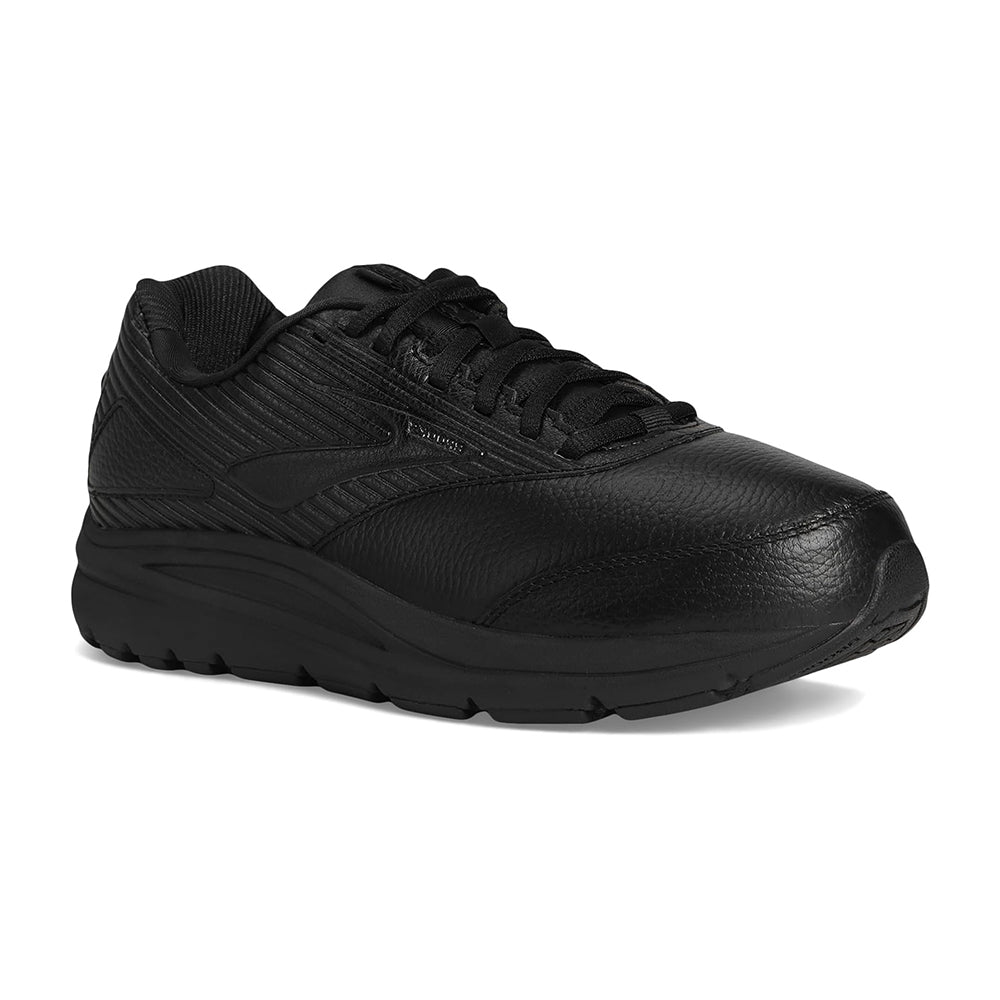 Brooks Women's Addiction Walker 2 Wide 2E Womens Shoes Black/Black