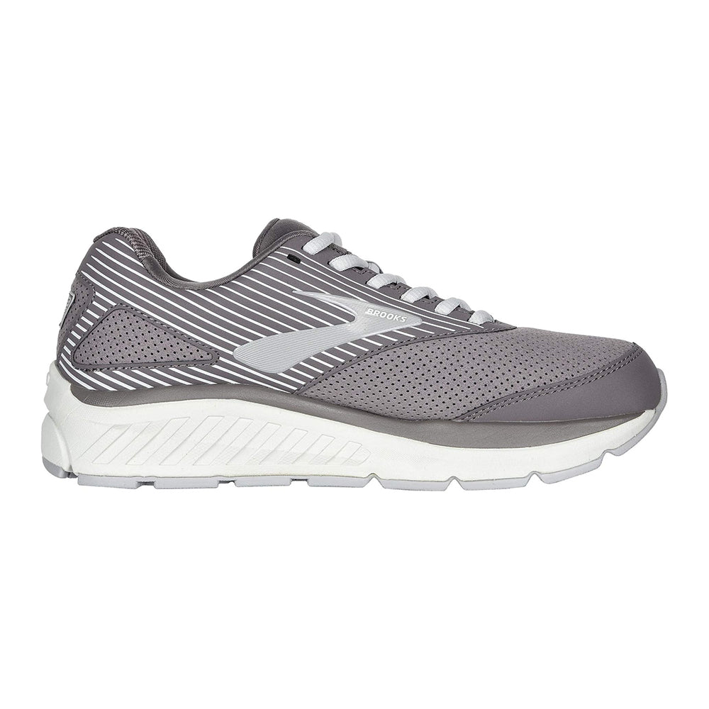 Brooks Addiction Walker Suede Womens Womens Shoes Shark/Alloy/Oyster