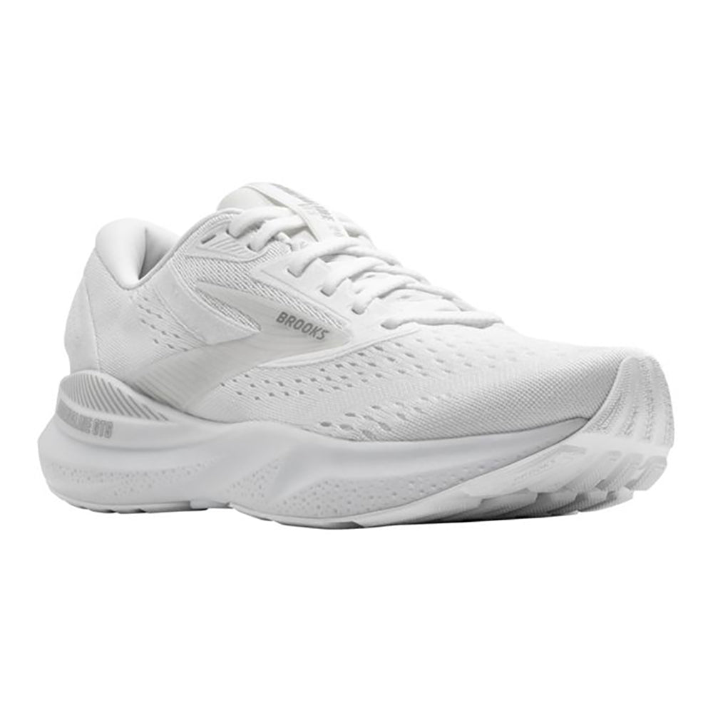 Brooks Adrenaline GTS 24 Women's Wide Womens Shoes White/Oyster/Alloy