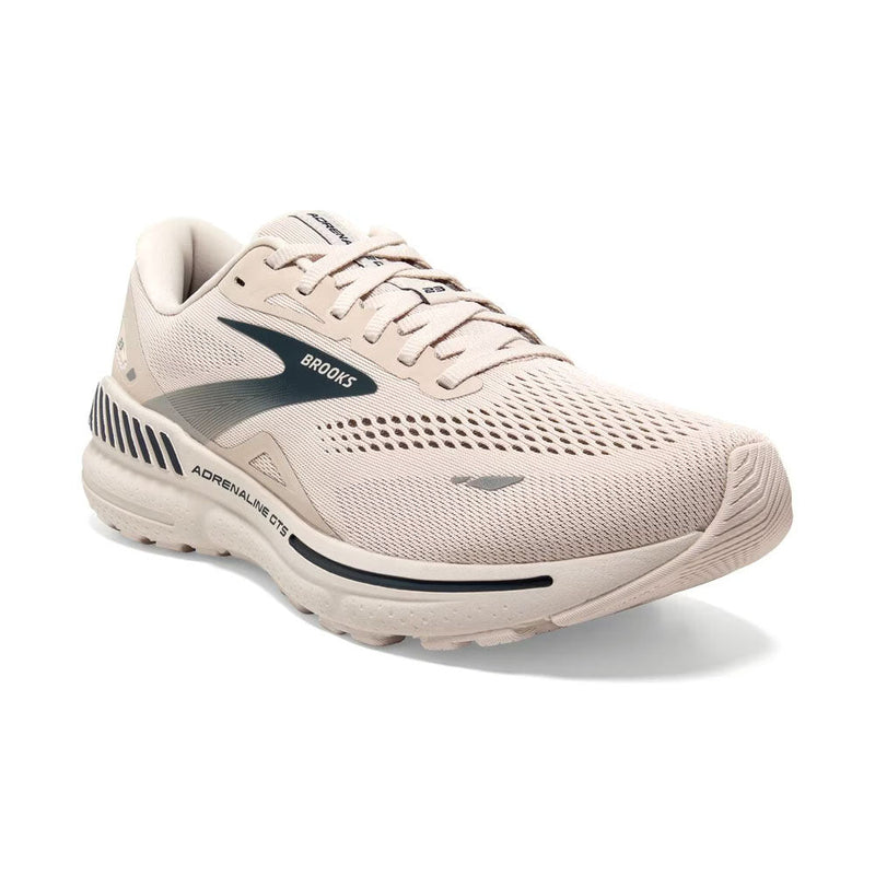 Brooks Adrenaline GTS 23 Mens Medium Mens Shoes Crystal Grey/Surf the Web/Grey