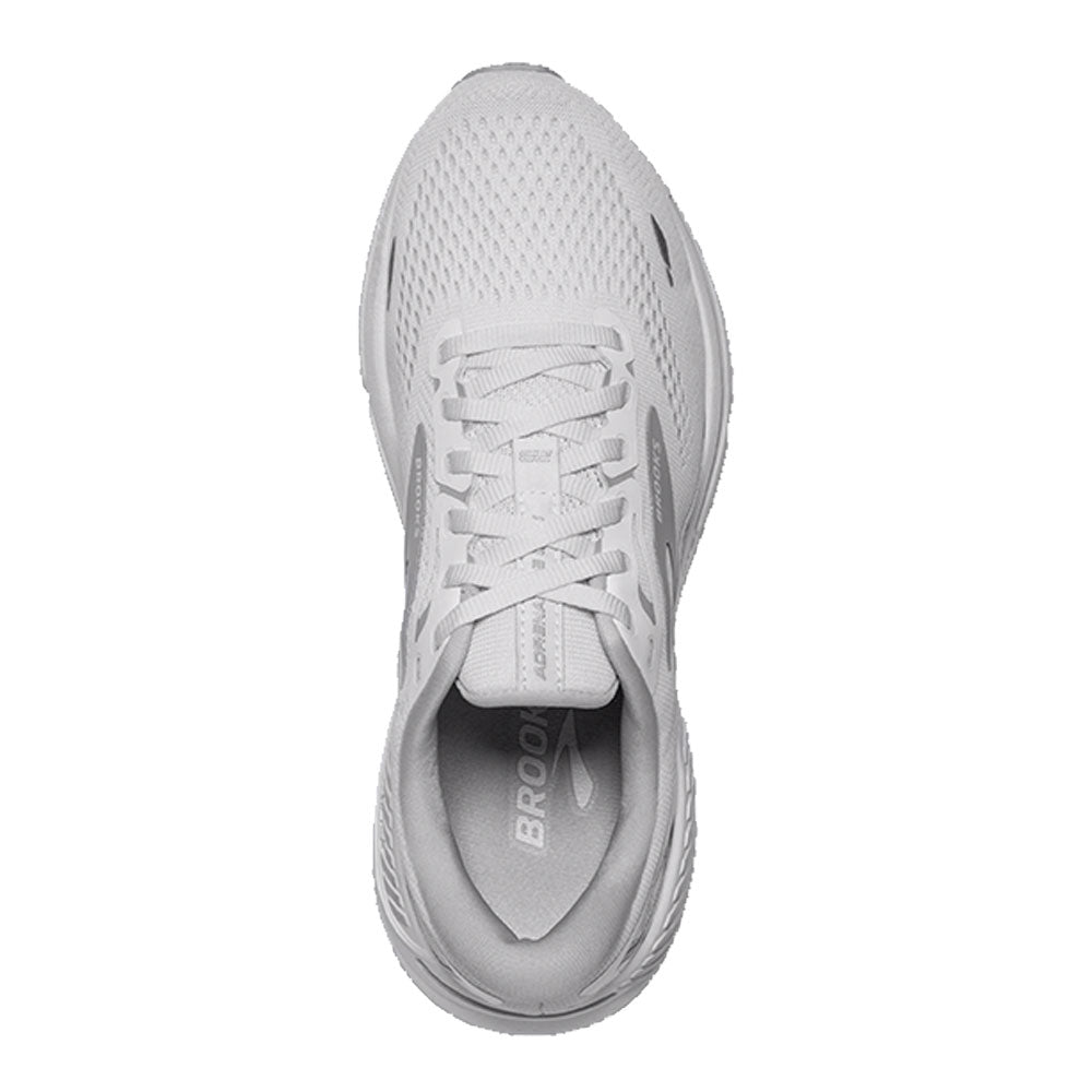 Brooks Adrenaline GTS 23 Womens Shoes 248- White/Oyster/Silver